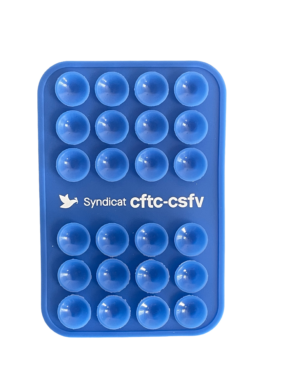 Support ventouse double face pour téléphone